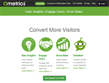 Tablet Screenshot of ometrics.com